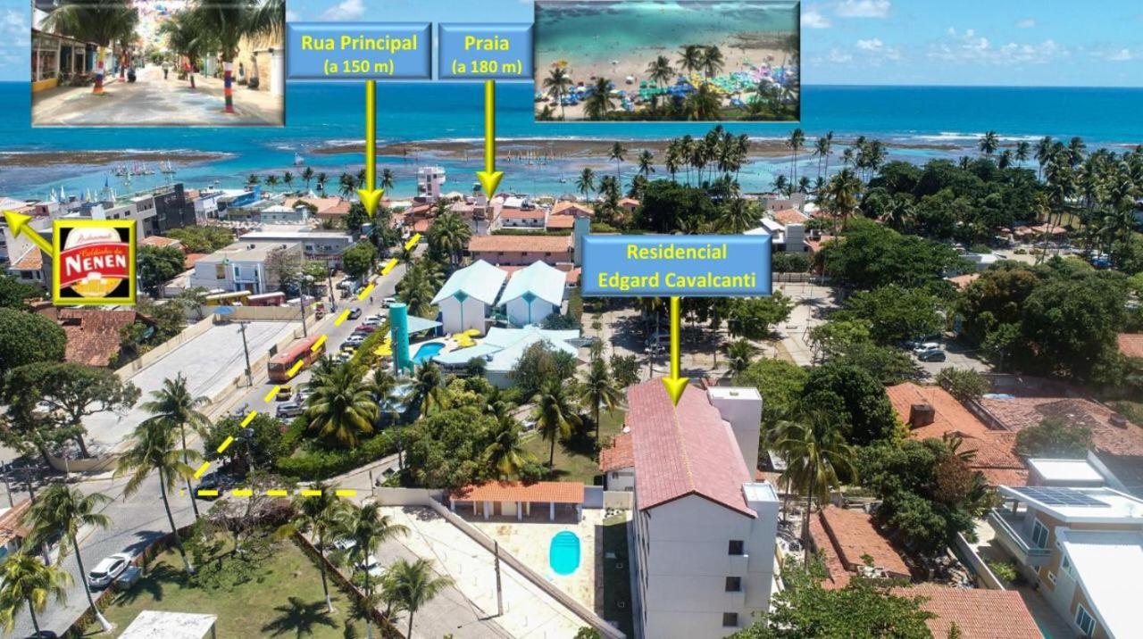 Flat Estúdio a 150 metros Da praia de Porto de Galinhas Exterior foto
